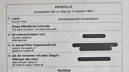 Anerkennung philippinischer Urkunden .